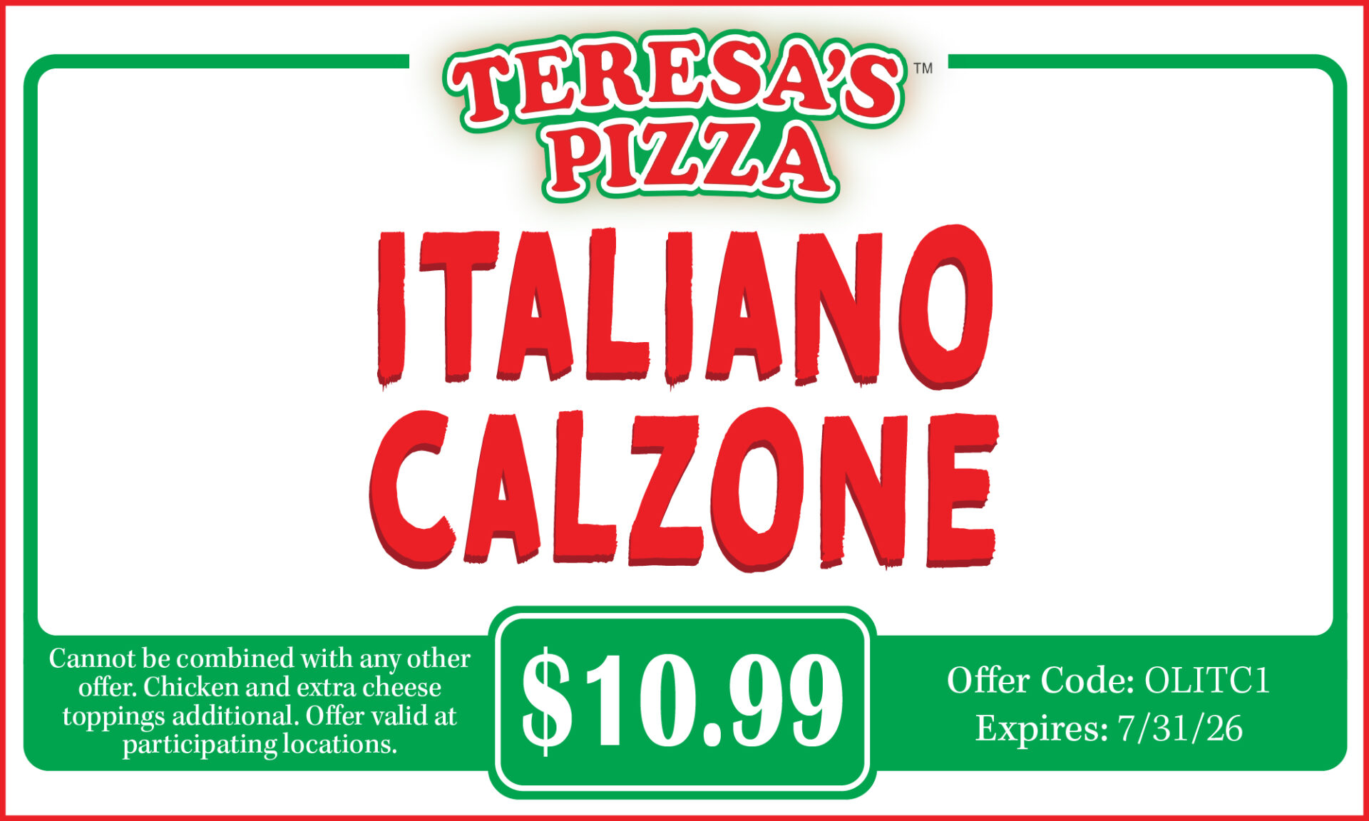 Italiano Calzone