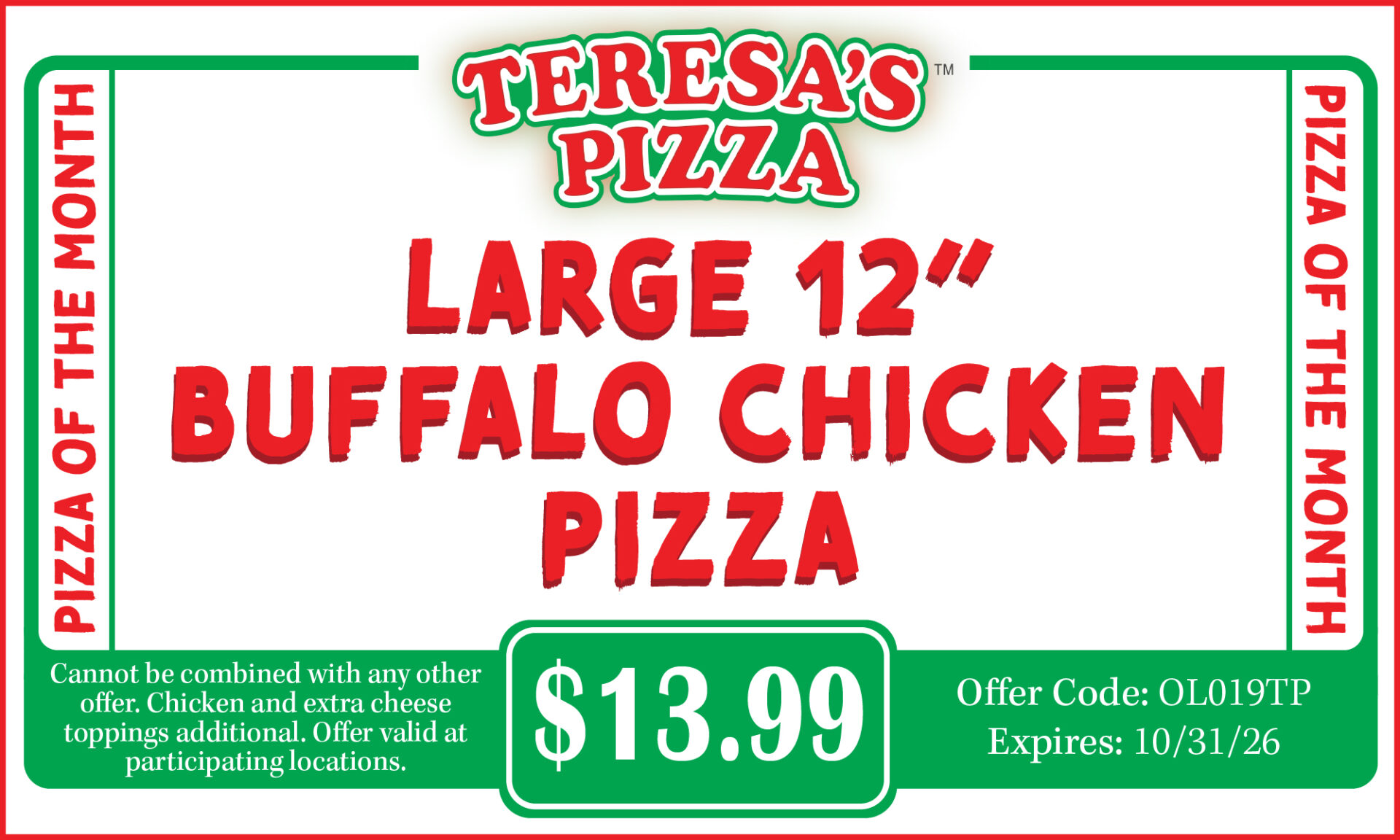 Lg Buffalo Chicken