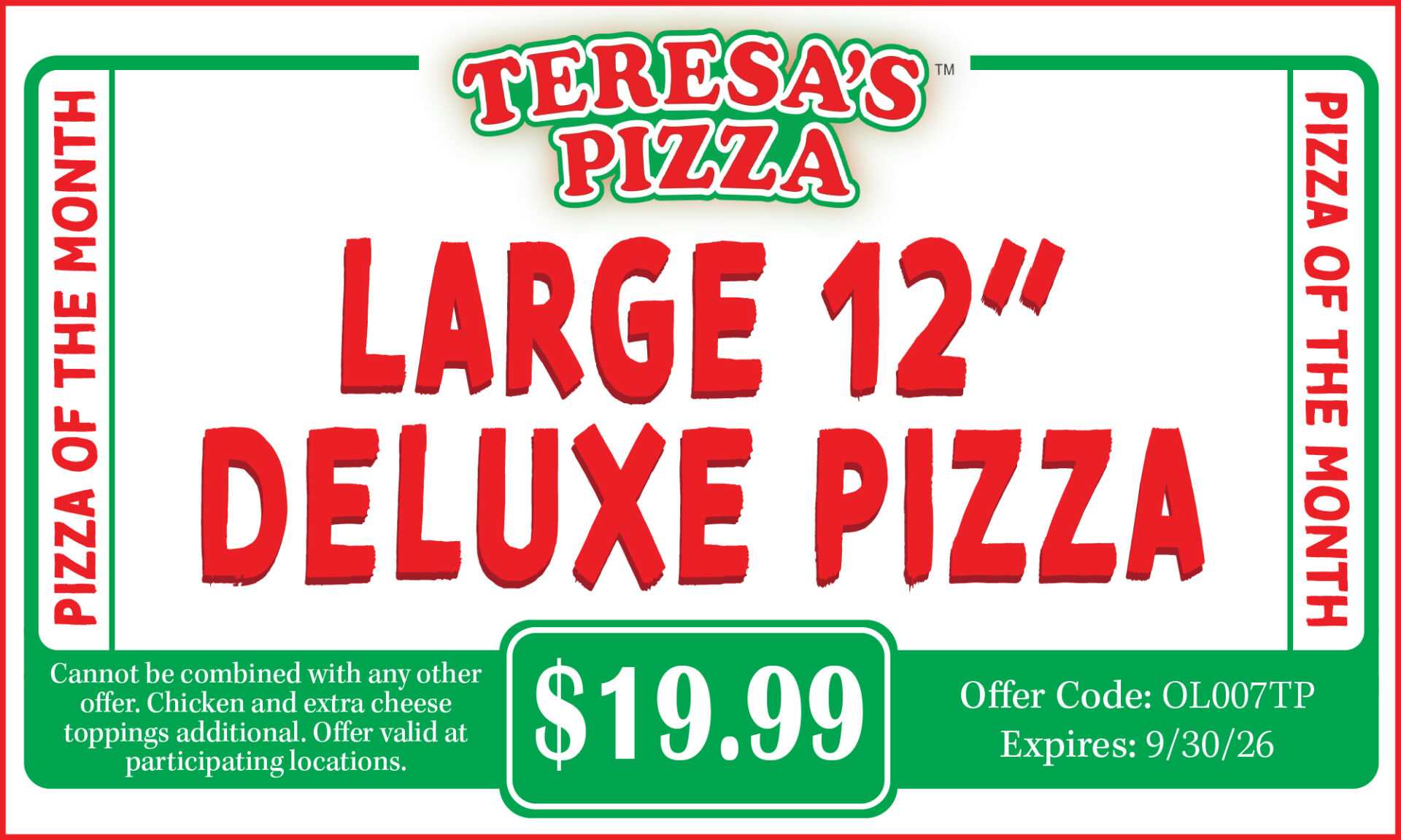 Lg Deluxe Pizza